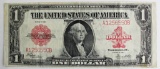 1923 DOLLAR RED SEAL. U.S. NOTE
