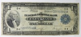 1918 DOLLAR FRB NOTE