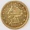 1867-S $2.50 GOLD LIBERTY