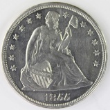1855 SEATED DOLLAR