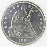 1860-O SEATED DOLLAR