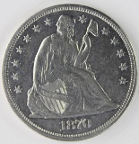 1870-CC SEATED DOLLAR