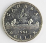1947 CANADA SILVER DOLLAR