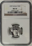 1997 $25.00 PLATINUM EAGLE