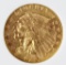 1925-D $2.50 GOLD INDIAN