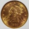1883 $10 GOLD LIBERTY