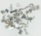 GROUP OF 40 STERLING SILVER CHARMS