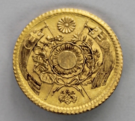 JAPAN GOLD YEN 1870'S