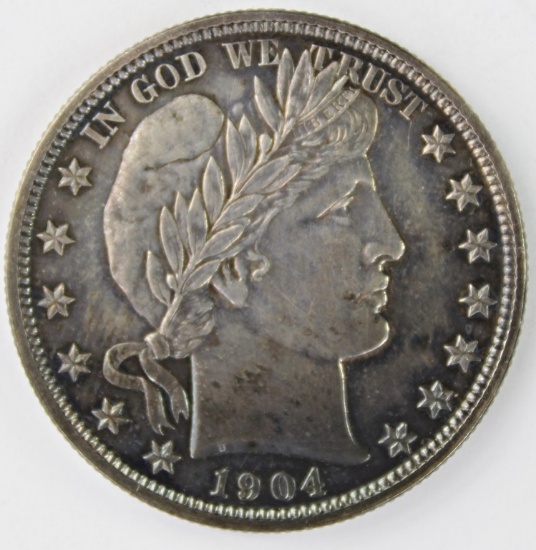 1904 BARBER HALF DOLLAR