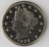 1886 LIBERTY NICKEL