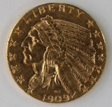 1909-D $5 INDIAN GOLD