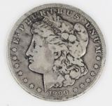 1890-CC MORGAN SILVER DOLLAR FINE