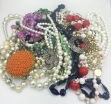2 POUNDS OF ESTATE COSTUME JEWELRY