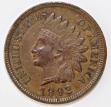 1892 INDIAN CENT