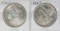 1882 & 1882-S MORGAN SILVER DOLLARS