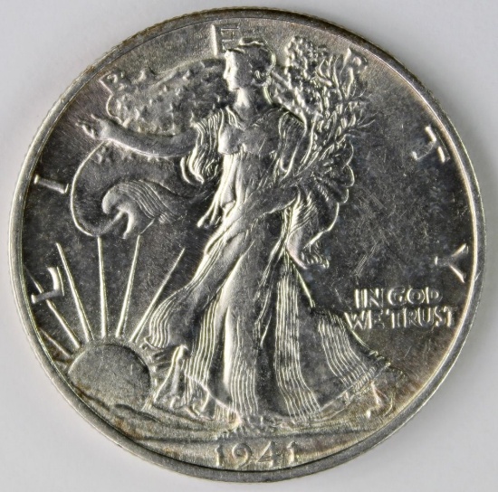 1941-S WALKING LIBERTY HALF DOLLAR