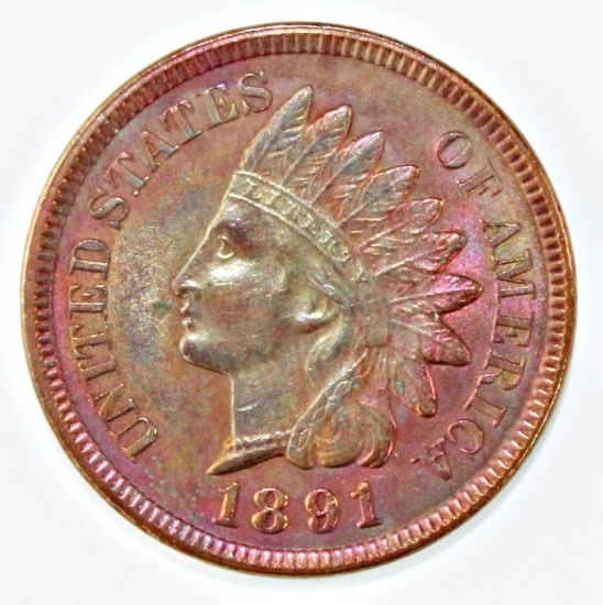 1891 INDIAN CENT