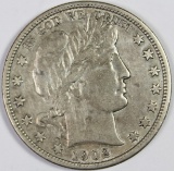 1902-S BARBER HALF DOLLAR