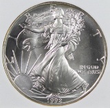 1992 AMERICAN SILVER EAGLE