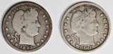 1893-S AND 1894 BARBER QUARTERS