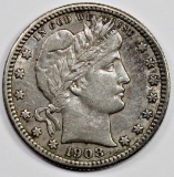 1908 BARBER QUARTER