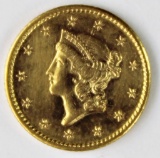 1854-S GOLD DOLLAR