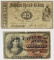 1863 AND 1862 FRACTIONAL CURRENCY