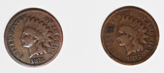 2- INDIAN CENTS