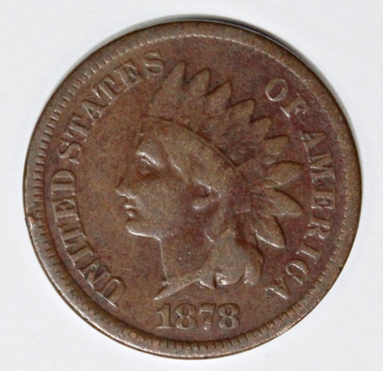 1878 INDIAN CENT