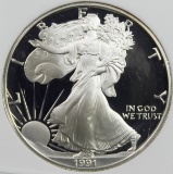 1991-S AMERICAN SILVER EAGLE