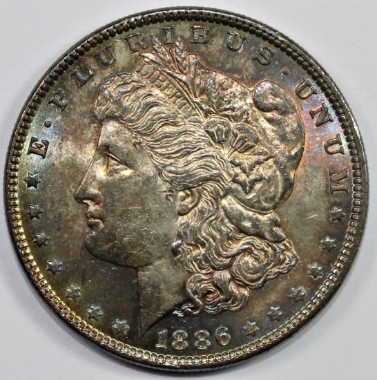 1886 MORGAN SILVER DOLLAR
