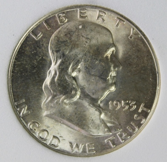 1953-S FRANKLIN HALF DOLLAR