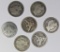 BARBER HALF DOLLAR LOT: