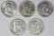 FRANKLIN HALF DOLLAR LOT: