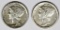 MERCURY DIME LOT: