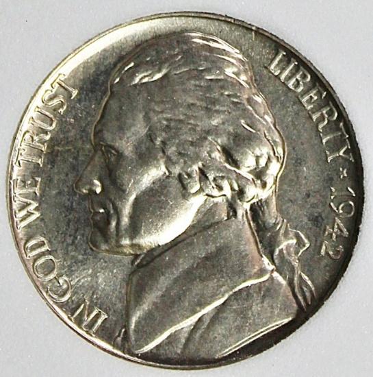 1942-P SILVER NICKEL