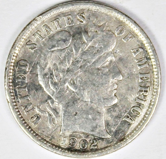 1902-S BARBER DIME