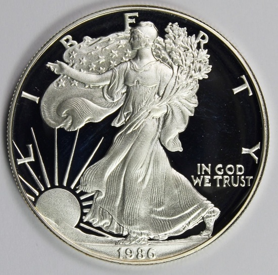 1986 AMERICAN SILVER EAGLE