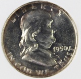 1950 FRANKLIN HALF DOLLAR