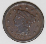 1851/81 LARGE CENT