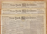 3 DIFFERENT CIVIL WAR NEWSPAPERS