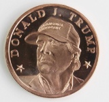 40 PCS DONALD TRUMP COPPER ROUNDS