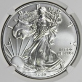 2019 AMERICAN SILVER EAGLE