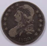 1830 BUST HALF DOLLAR