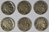 BUFFALO NICKEL LOT: