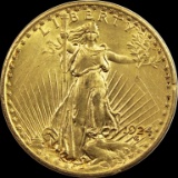 1924 $20.00 ST. GAUDENS GOLD