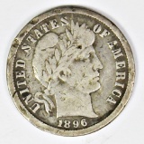 1896-O BARBER DIME