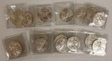 (20) AMERICAN SILVER EAGLES