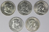 FRANKLIN HALF DOLLAR LOT: