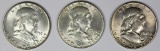 FRANKLIN HALF DOLLAR LOT: